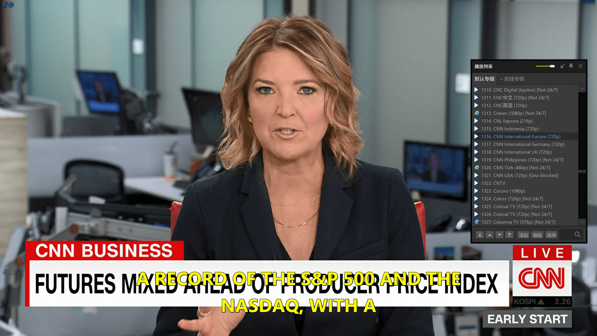 干货：世界各地8000多个电视直播源（包括CNN、FOX、DW等）