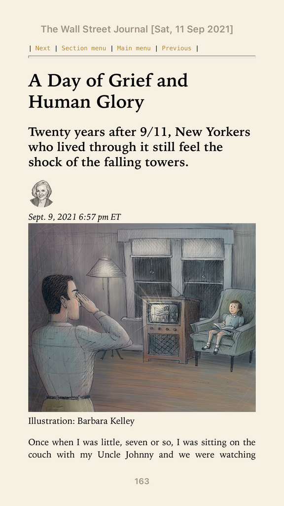 外刊下载：华尔街日报 The Wall Street Journal 2021-09-11 epub+mobi