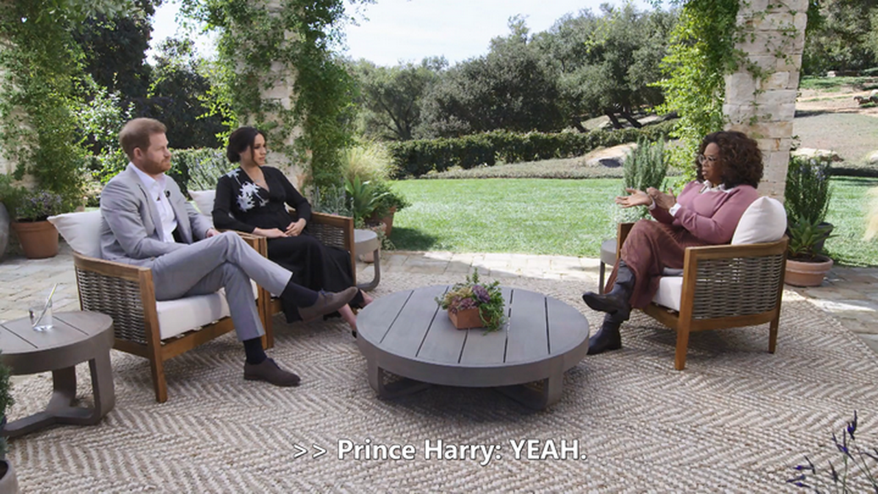 CBS 奥普拉采访哈里、梅根夫妇 高清1080P 内封英文字幕